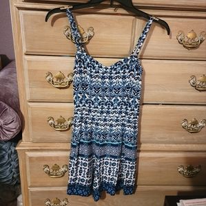 Hollister Blue Floral Print Skort Size XS